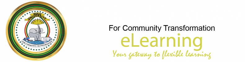 Gulu University electronic Learning Environment